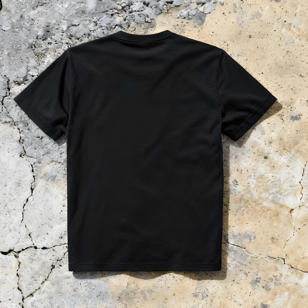 "WISE SERPENTS, HARMLESS DOVES" - PREMIUM GARMENT DYED S/S TEE [BLACK]