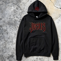 "JESUS" - PREMIUM UNISEX AVENUE HOODED SWEATSHIRT [BLACK]
