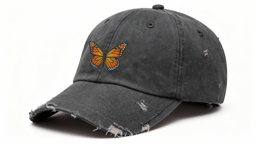 "NEW CREATION" PIGMENT DYED DAD HAT (CHARCOAL)