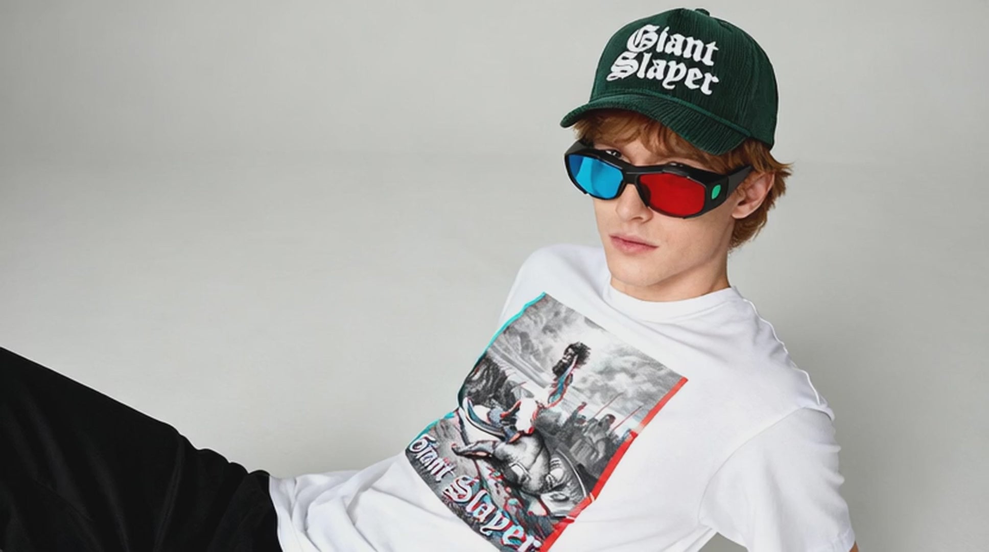 (PRE-SALE) "GIANT SLAYER" - 3D ENABLED S/S TEE [WHITE]